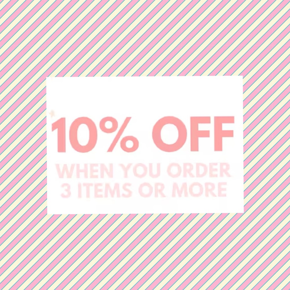 10% Off Promotion Sign